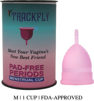 TrackFly Medium Reusable Menstrual Cup(Pack of 1)