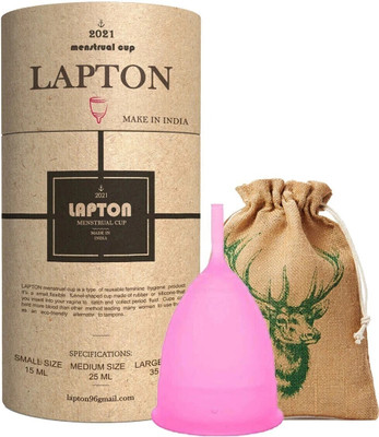 LAPTON Medium Reusable Menstrual Cup(Pack of 1)