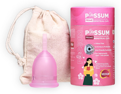 POSSUM Medium Reusable Menstrual Cup(Pack of 1)