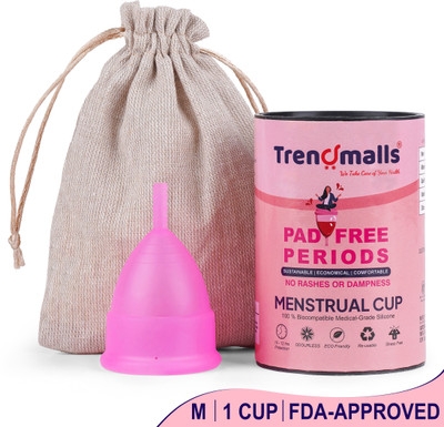 Trendmalls Medium Reusable Menstrual Cup(Pack of 1)