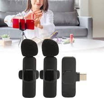 ENMORA K9 mic Wireless Microphone Plug and Play Coller Mic oiu63 Microphone
