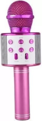 Bashaam A32 WS858 PRO MICROPHONE Handheld MIC & SPEAKER Color May Very(Pack Of 1 ) Microphone