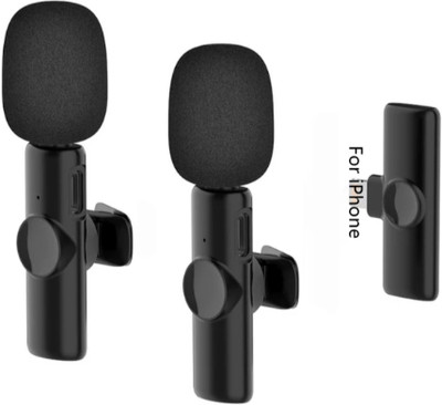 SACRO ATY_911A_K9 DUAL WIRELESS MICROPHONE PLUG & PLAY FOR YOUTUBE,VIDEO RECORDING Microphone