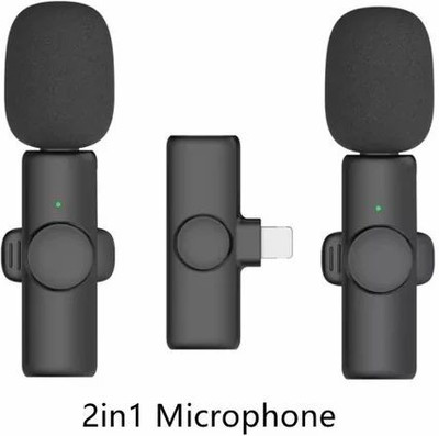 ENMORA K9 mic Wireless Microphone Plug and Play Coller Mic oiu55 Microphone