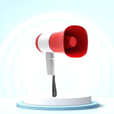 SYARA Anouncing MIC Bluetooth Speaker 50W Megaphone big battery 240 sec recordingWE311 Microphone