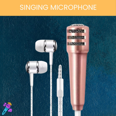 YAROH Wired Microphone for Singing, Corded Karaoke Mic For all Smart PhonesS242 Microphone