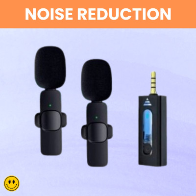 GUGGU K35 Wireless Microphone Bluetooth Collar Mic for YouTub/Live Stream/VloggingW102 Microphone