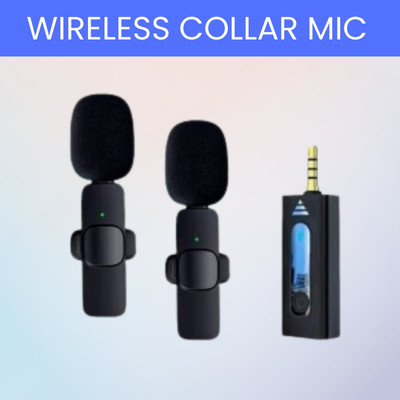 GUGGU K35 (Wireless Microphone)Bluetooth Collar Micfor YouTub/Live Stream/VloggingO420 Microphone