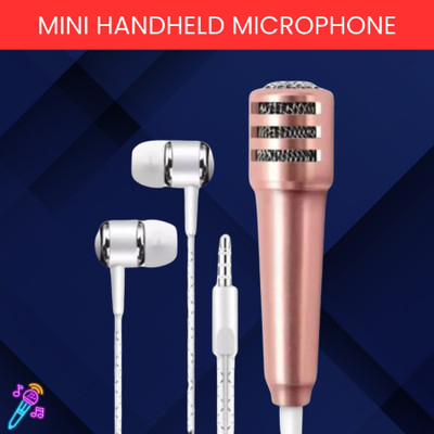 Clairbell Wired Microphone for Singing, Corded Karaoke Mic For all Smart PhonesW155 Microphone