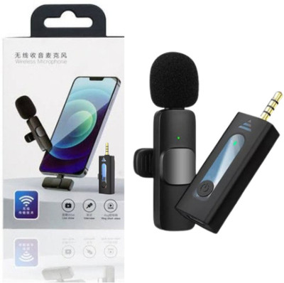 GUGGU ATR_568A_K35 3.5MM WIRELESS MICROPHONE PLUG & PLAY FOR YOUTUBE,VIDEO RECORDING Microphone