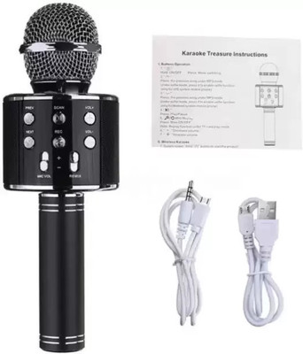3BAAN A7 WS858 PRO Wireless Handheld Bluetooth Color May Very(Pack Of 1 ) Microphone