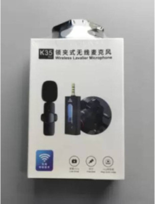 Clairbell KL101-MIC137-K35 3.5 MM WIRELESS MICROPHONE PLUG & PLAY FOR YOUTUBE Microphone