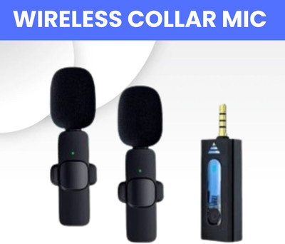 GUGGU K35 (Wireless Microphone)Bluetooth Collar Micfor YouTub/Live Stream/VloggingP289 Microphone