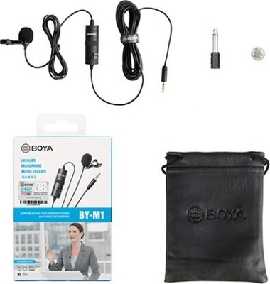 WALNIC BOYA BY-M1 Lavalier Microphone Micro- Cravate Camera Microphone