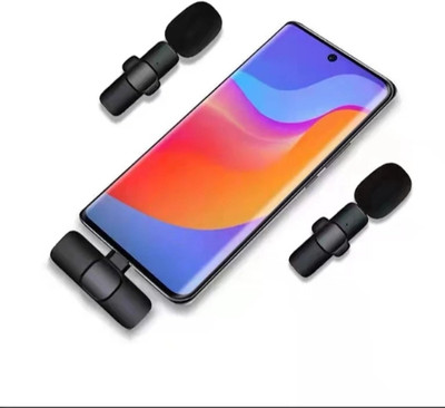 SACRO BHK_200G_K9 DUAL WIRELESS MICROPHONE PLUG & PLAY FOR YOUTUBE,VIDEO RECORDING Microphone