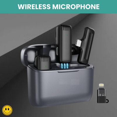 GUGGU J13 Wireless Microphone With Coller Mic Noise Reduction for Youtube/VloggingU14 Microphone