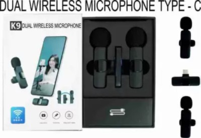 SYARA ATY_946A_K9 DUAL WIRELESS MICROPHONE FOR CONFRENEC,INTERVIEWS & VLOGGING Microphone