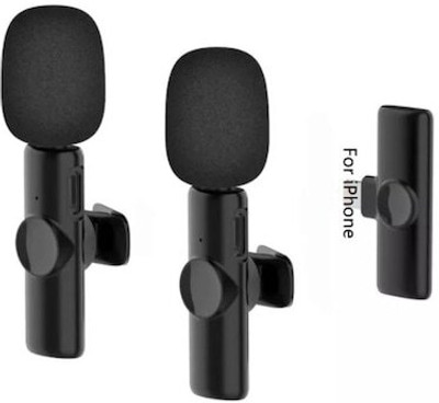 ENMORA K9 mic Wireless Microphone Plug and Play Coller Mic oiu15 Microphone