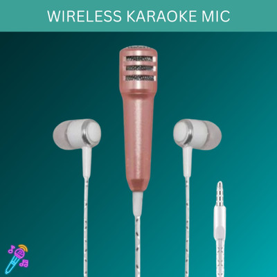 SYARA Wired Microphone for Singing, Corded Karaoke Mic For all Smart PhonesE145 Microphone