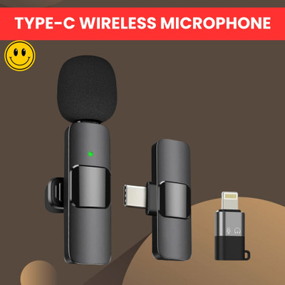 Clairbell K8 Wireless Microphone With Bluetooth Mic and Plug for Vlogging, YoutubeE473 Microphone