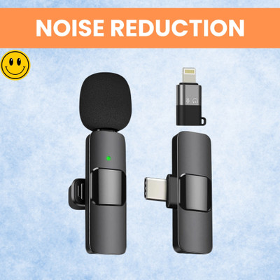FRONY K8 Wireless Microphone With Bluetooth Mic and Plug for Vlogging, YoutubeC162 Microphone