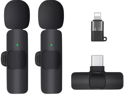 Skinkart K9 Microphone_5 iPhone, iPad, iPod, iTouch Android and - C Camera, Electronic Device(Black)