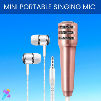 SYARA Wired Microphone for Singing, Corded Karaoke Mic For all Smart PhonesE314 Microphone