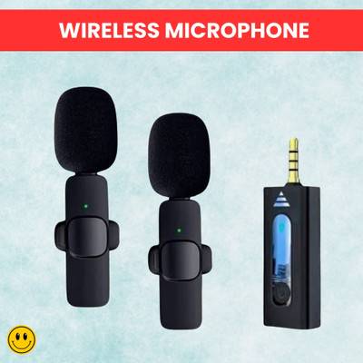 GUGGU K35 Wireless Microphone Bluetooth Collar Mic for YouTub/Live Stream/VloggingW41 Microphone