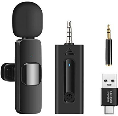 FRONY ATR_572A_K35 3.5MM WIRELESS MICROPHONE PLUG & PLAY FOR YOUTUBE,VIDEO RECORDING Microphone