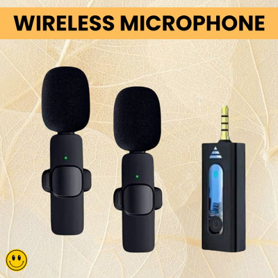 GUGGU K35 Wireless Microphone Bluetooth Collar Mic for YouTub/Live Stream/VloggingW446 Microphone