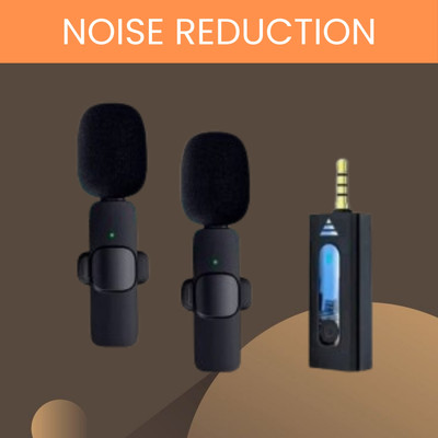 GUGGU K35 (Wireless Microphone)Bluetooth Collar Micfor YouTub/Live Stream/VloggingO36 Microphone