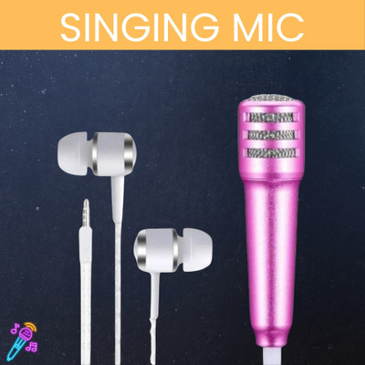 SYARA Wired Microphone for Singing, Corded Karaoke Mic For all Smart PhonesE317 Microphone