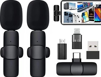 IMMUTABLE K9 mic Wireless Microphone Plug and Coller Mic saw37 Microphone