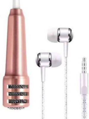GUGGU QN-Singing Mic Stereo Earphone Compatible with all smartPhones Microphone