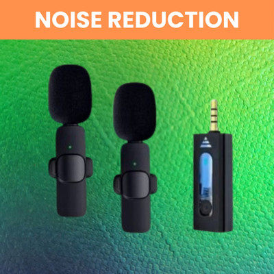 GUGGU K35 (Wireless Microphone)Bluetooth Collar Micfor YouTub/Live Stream/VloggingP265 Microphone