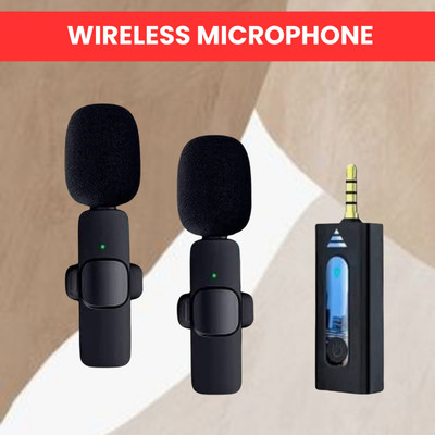GUGGU K35 (Wireless Microphone)Bluetooth Collar Micfor YouTub/Live Stream/VloggingP335 Microphone