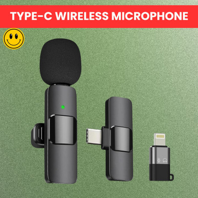 Clairbell K8 Wireless Microphone With Bluetooth Mic and Plug for Vlogging, YoutubeE149 Microphone