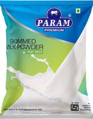 PARAM 100% Pure & Natural, Skimmed Milk Powder(1 kg)