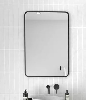 Adinath Creators 12*18 Bathroom Mirror(Square)
