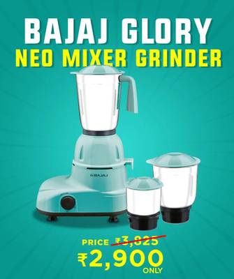 Bajaj mixer grinder glory price online