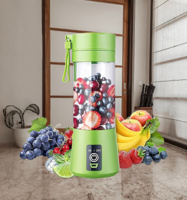 GUGGU PRO 450 W Juicer Mixer Grinder(Rechargeable 6-Blade Portable Juicer Blender | 1 Jar | Multicolor)