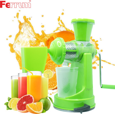 Ferrum Plastic Hand Juicer(Green)