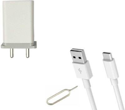 Badger Wall Charger Accessory Combo for Oppo A53s 5G, A16 Fast Charger like Original Power Adapter C Cable(White)