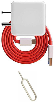 Badger Wall Charger Accessory Combo for Realme 8s 5G/8i/8/X3 like Original Adapter Cable Fast(Red, White)