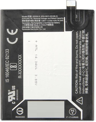 RAPPER Mobile Battery For  HTC Google Pixel 3a XL G020B G020A-B (3700mAh)