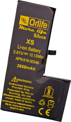 orlife Mobile Battery For  iPhone Xs Mobile battery