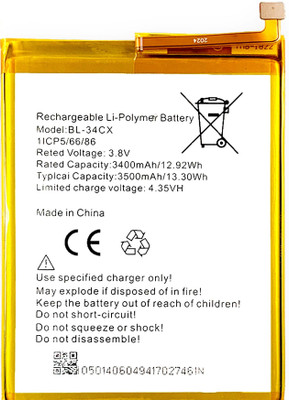 RAPPER Mobile Battery For  INFINIX BL-34CX Smart 3 Plus