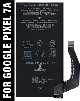 Safa Mobile Battery For  Google Pixel 7A - 4385mAh