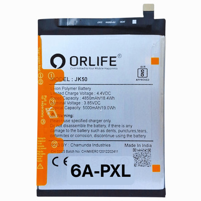 orlife Mobile Battery For  Motorola Moto G7 JK50 Power, One Power, Moto Z3 (1 Year Replacement warranty)