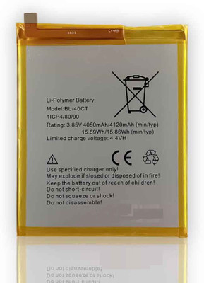 RAPPER Mobile Battery For  Tecno Phantom 6 Plus BL-40CT
